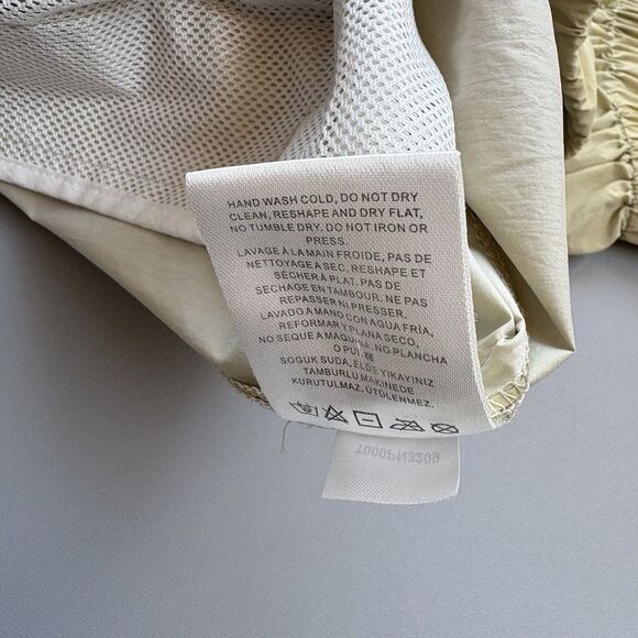 Tibi Women Small Powder Nylon Pull On High Rise Cargo Wilt Jogger Elastic Waist - Picture 12 of 13